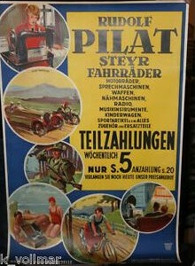 Werbung Pilat Steyr